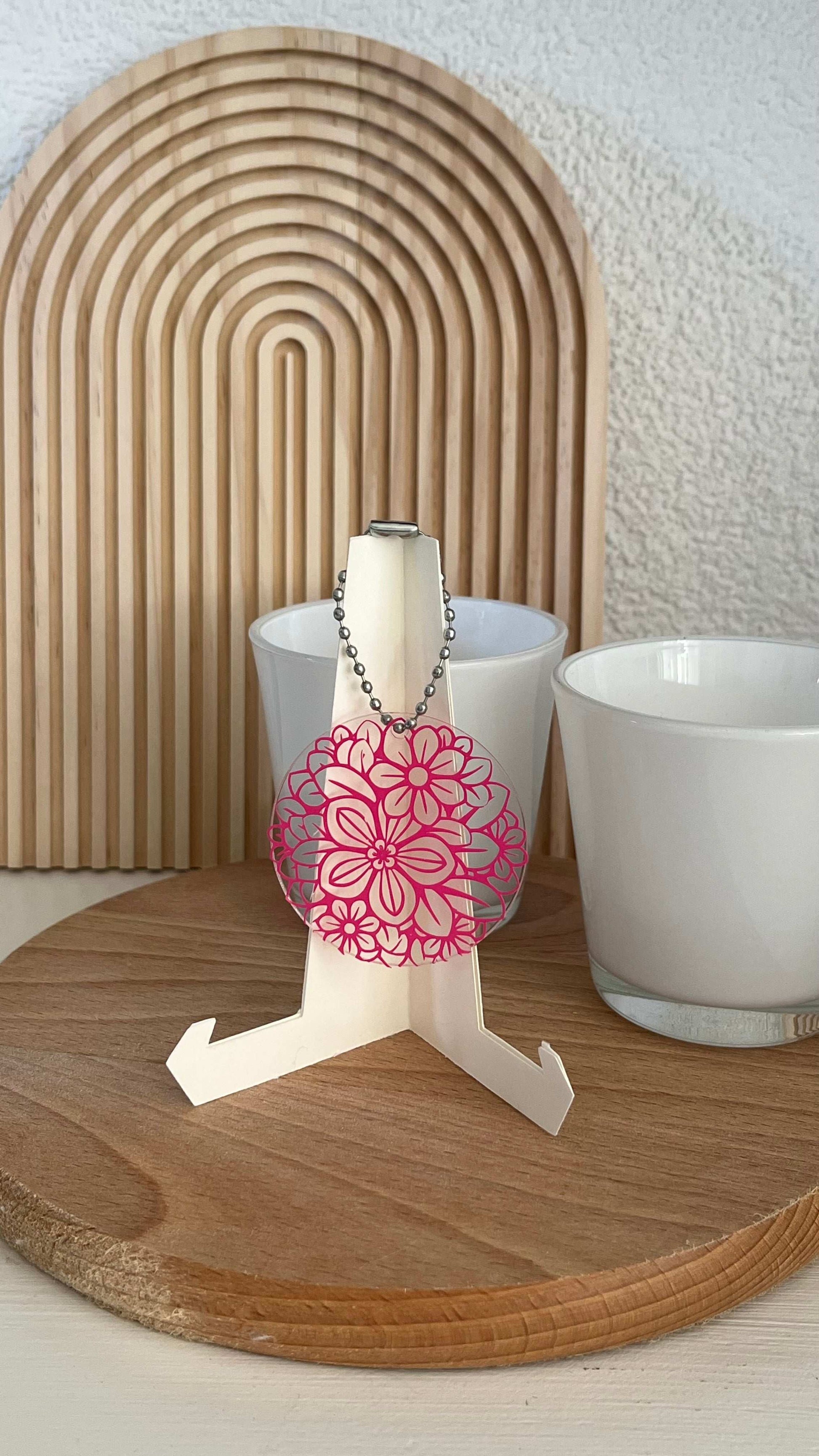 Acryl sleutelhanger