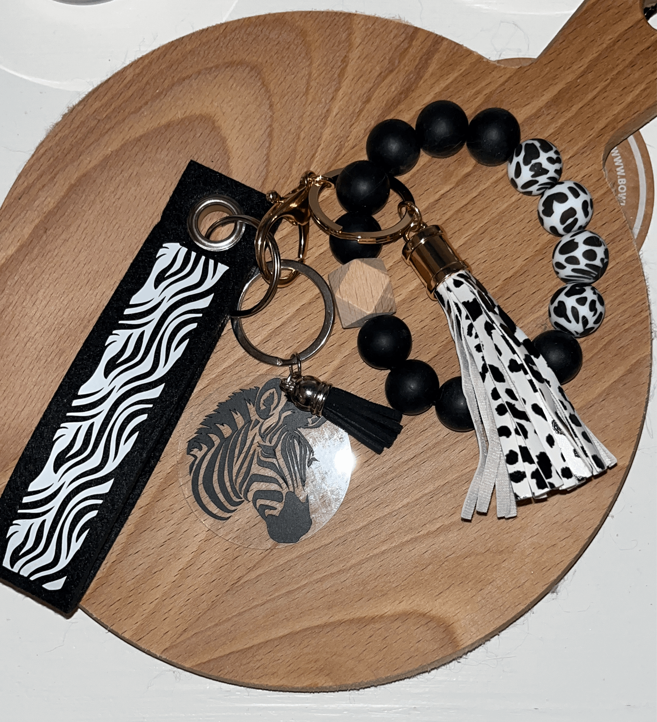 Sleutelhanger setje zebra - Accessories - Loving EasyLife