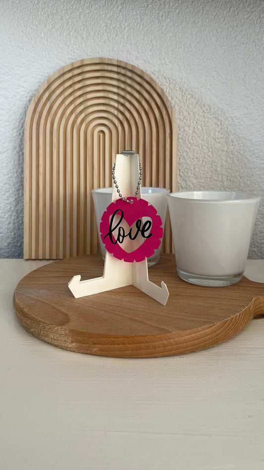 Acryl sleutelhanger
