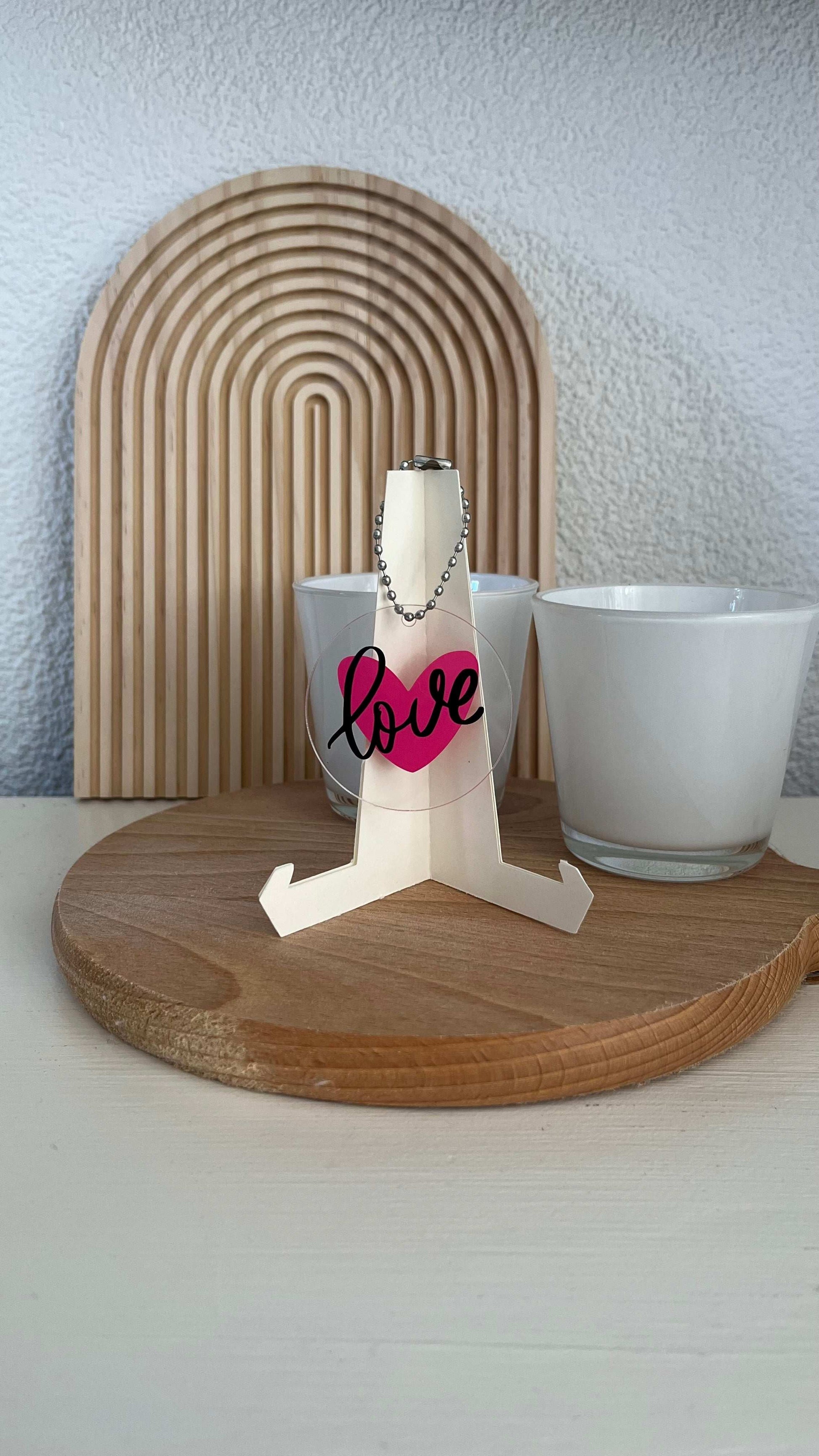 Acryl sleutelhanger