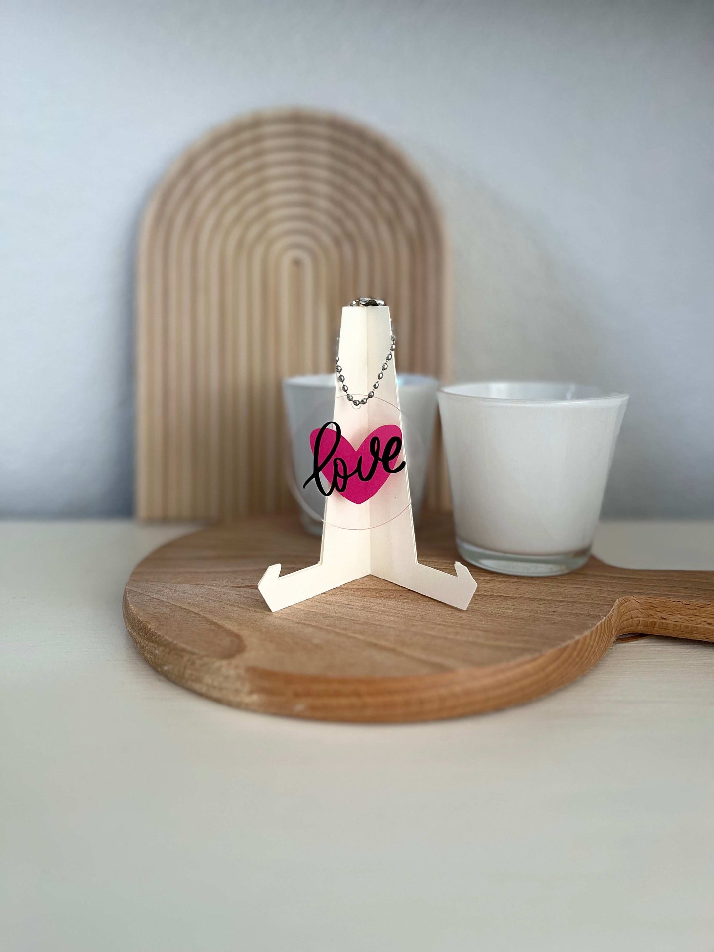 Acryl sleutelhanger