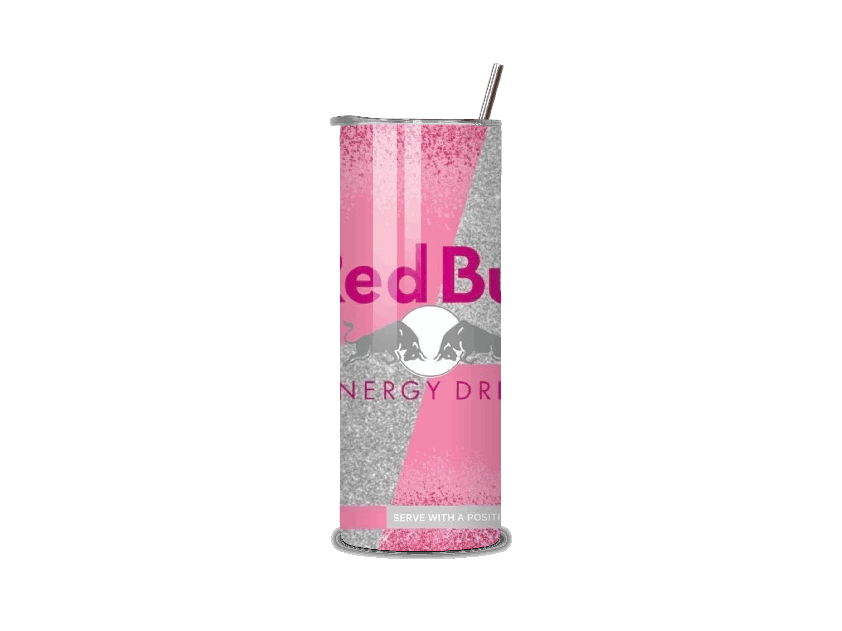 Drink fles pink energy