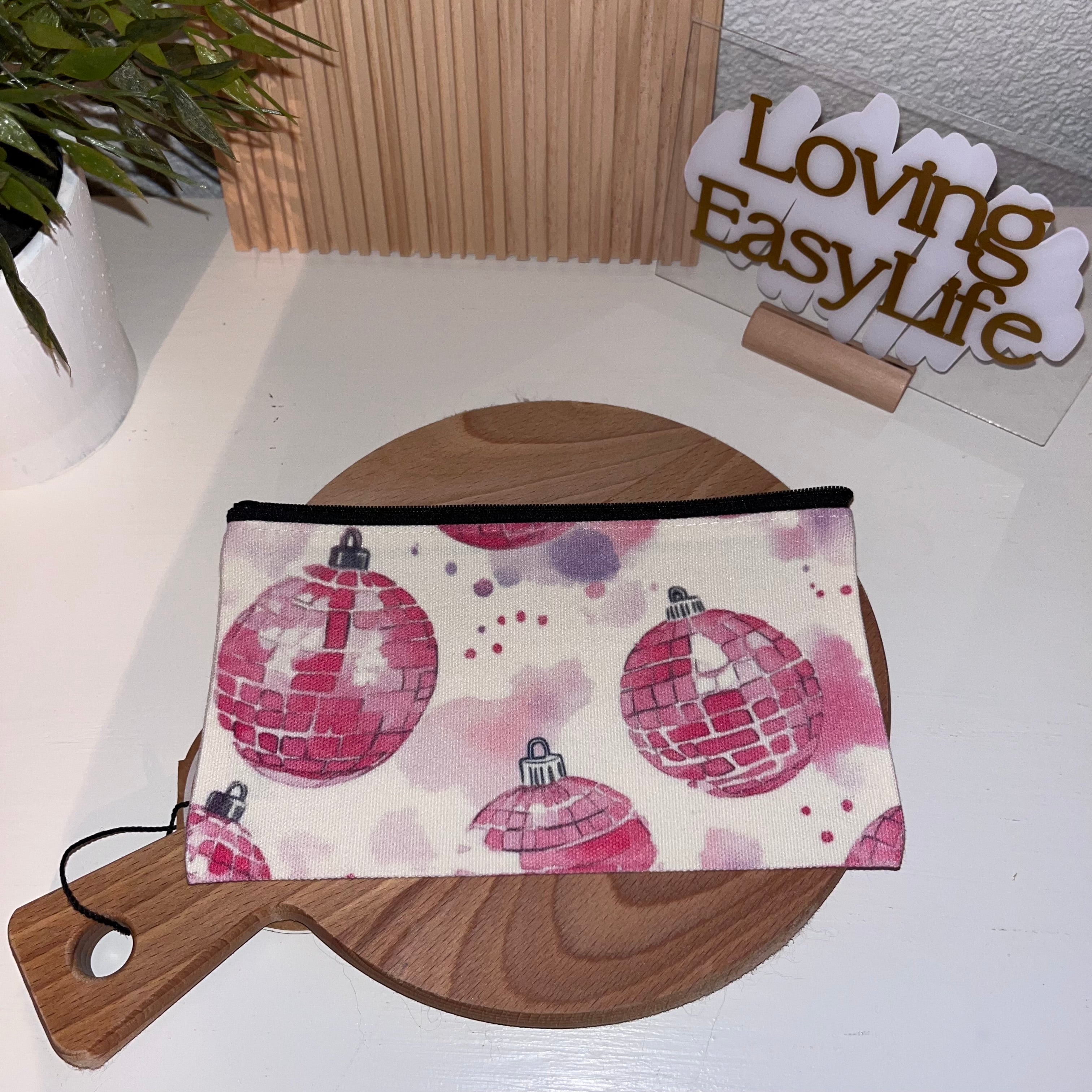 🌿 Canvas Etui / Make-up Bag Discobal Accessories Loving EasyLife