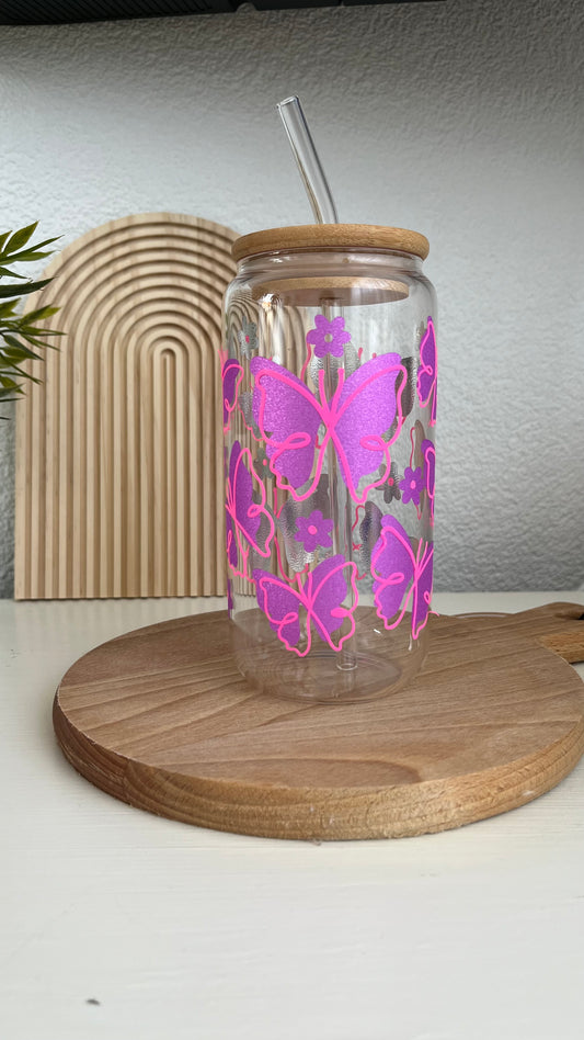 Glas vlinder