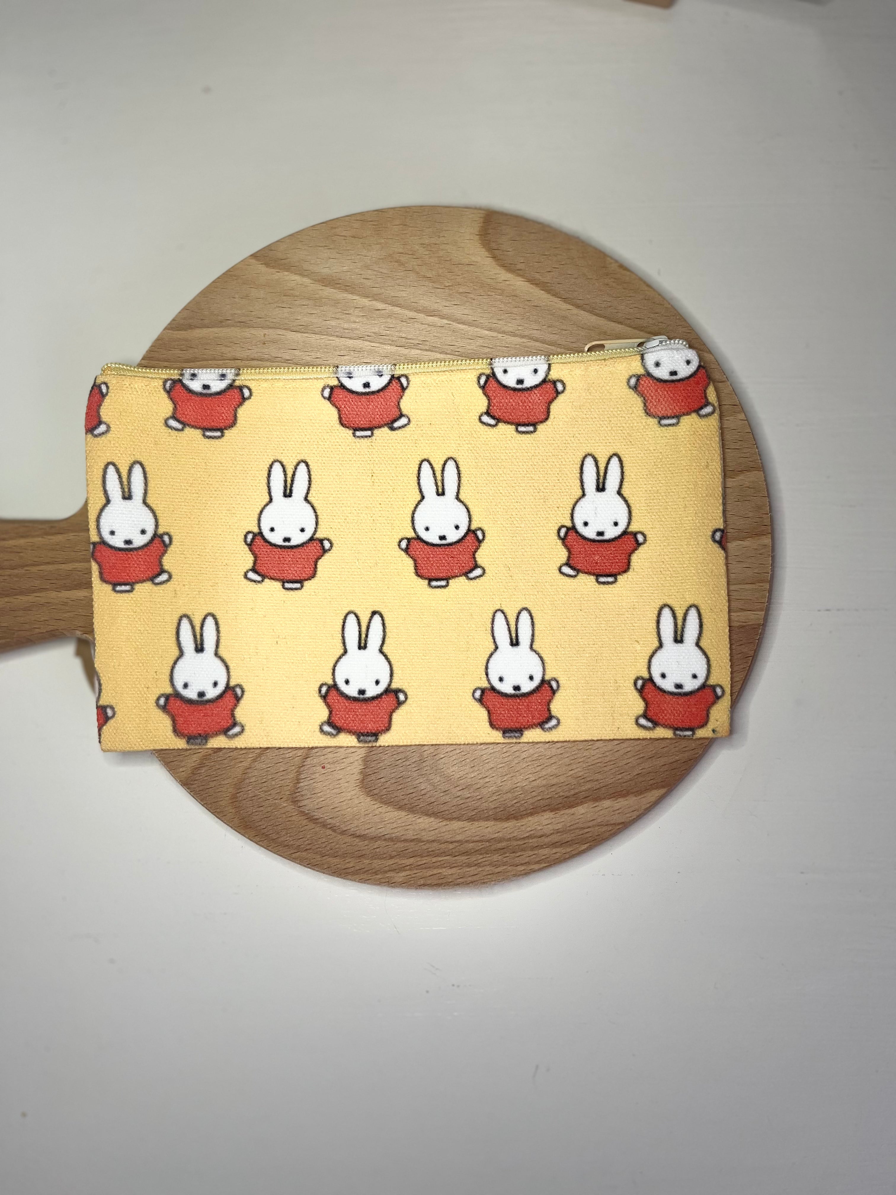 🌿 Canvas Etui / Make-up Bag Nijntje geel Accessories Loving EasyLife