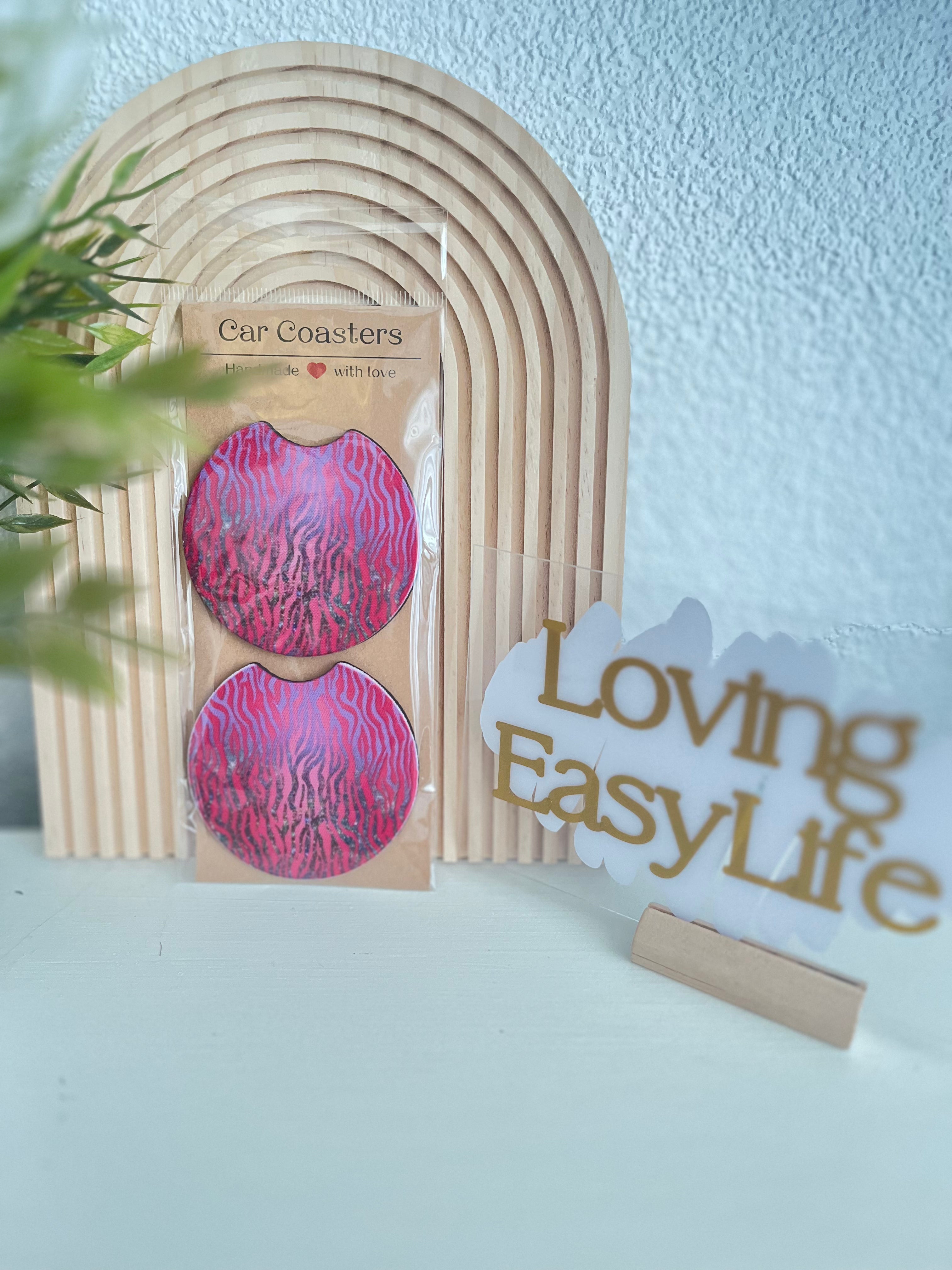 Car coasters - Accessories - Loving EasyLife