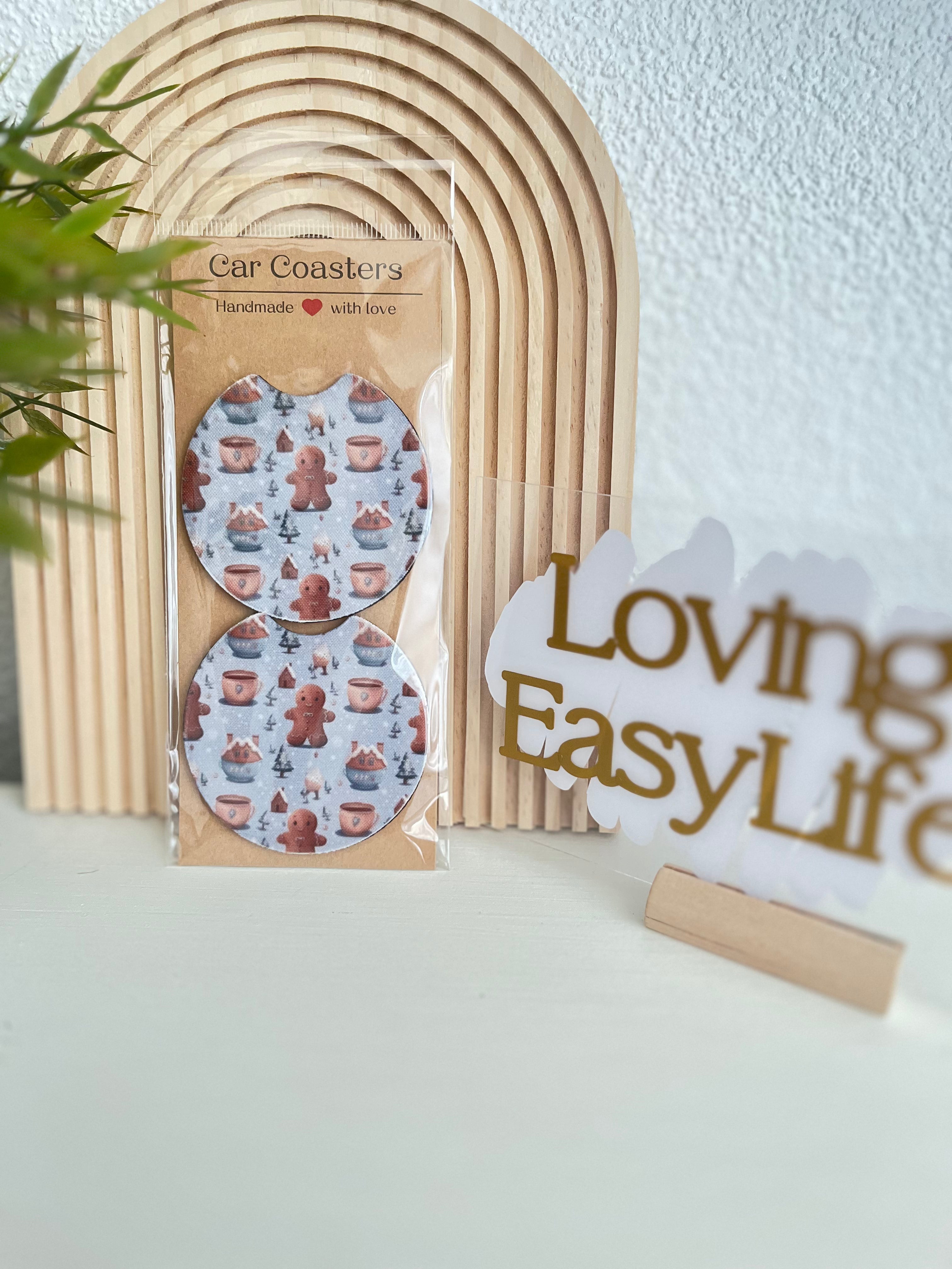 Car coasters - Accessories - Loving EasyLife