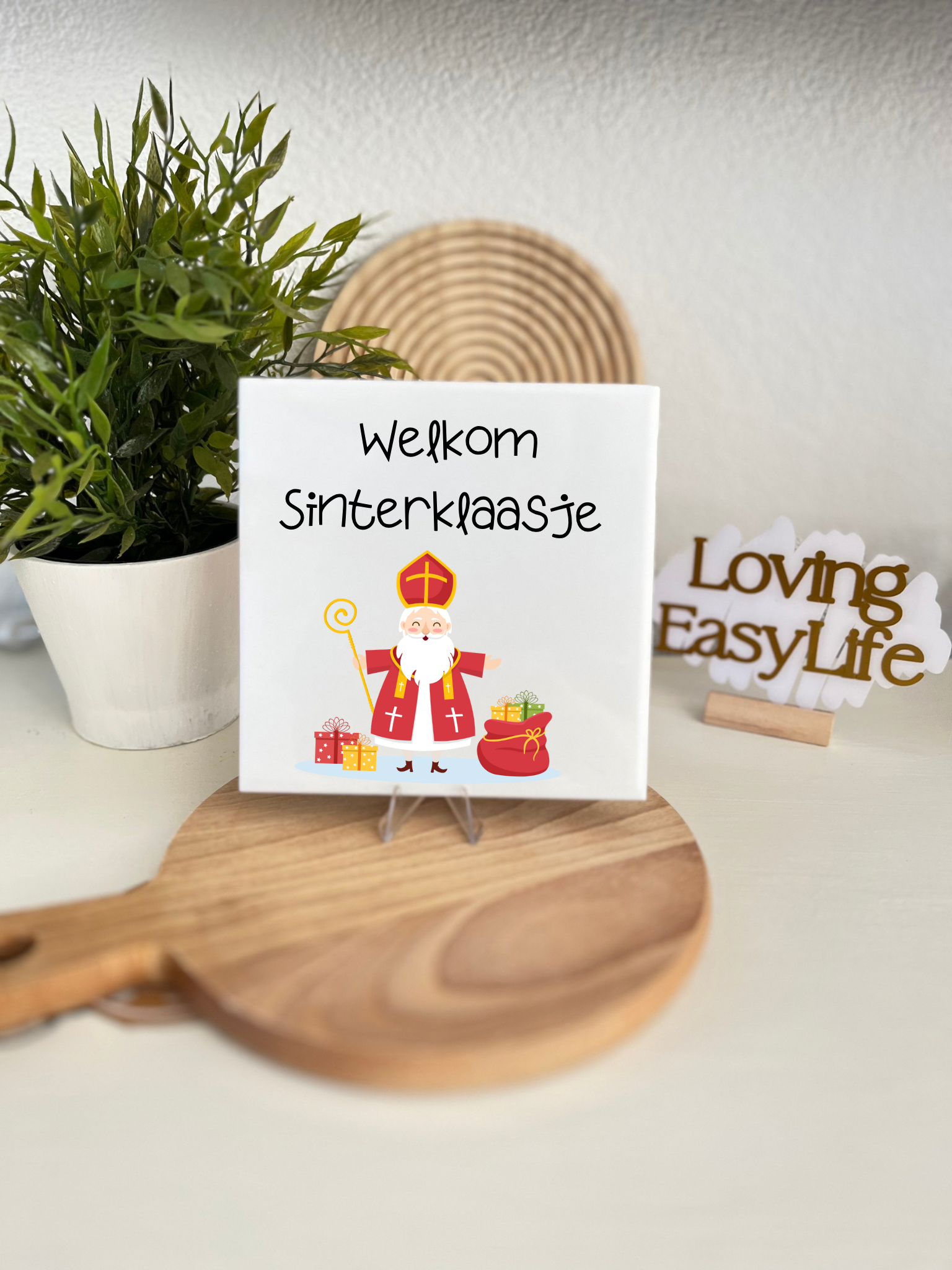 Tegeltjes Sinterklaas Welkom Sinterklaasje Home Decor Loving EasyLife